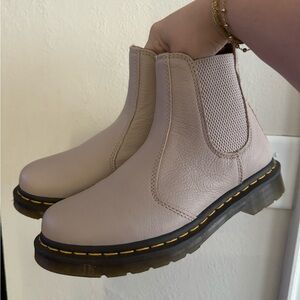 Dr. Martens Women's Ankle Boots - Light Beige